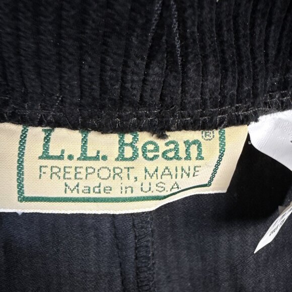 VTG LL Bean Corduroy Stirrup Pants Womens Size 16 Tall High Waist USA‎ Made NWT - Picture 8 of 10